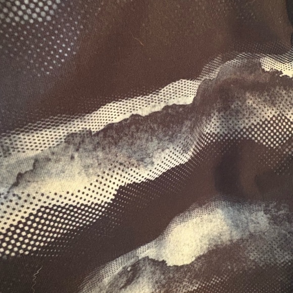 Pajar Black and White Mountain print men’s Joggers - Picture 3 of 5